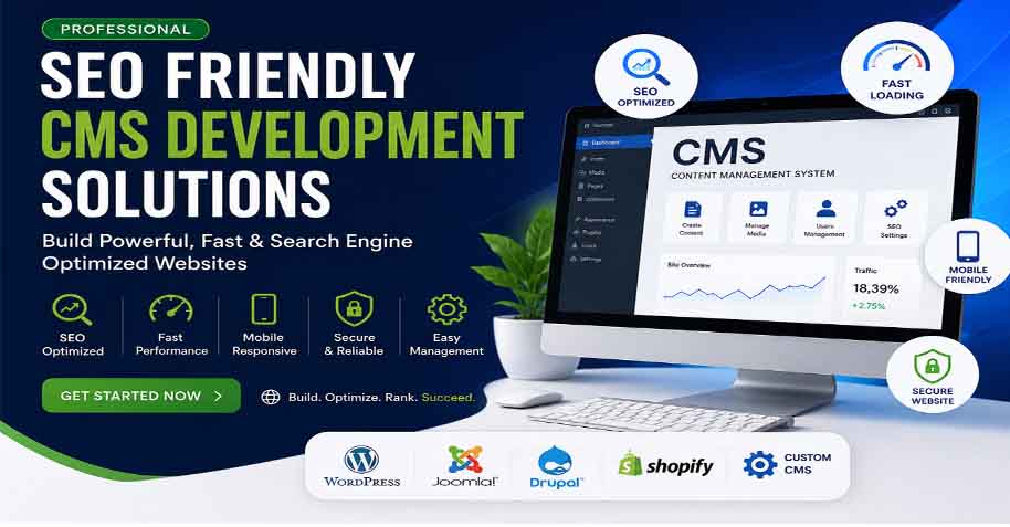 Professional SEO Friendly CMS Development Services