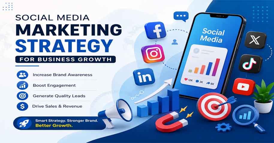 Social Media Marketing Strategy for Business Growth and Brand Awareness