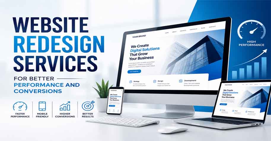 Website Redesign Services for Better Performance and Conversions