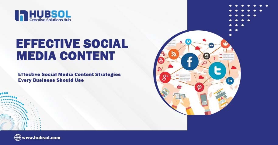 Effective Social Media Content Strategies Every Business Should Use
