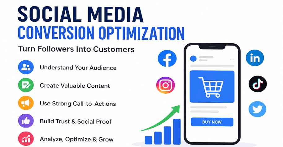 Social Media Conversion Optimization Strategy for Digital Business Growth